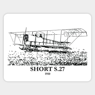 Short S.27 1910 Biplane Sticker